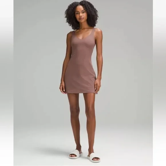 NWT Lululemon Align Dress, DKOX Dark Oxide Size 8 - Picture 5 of 6